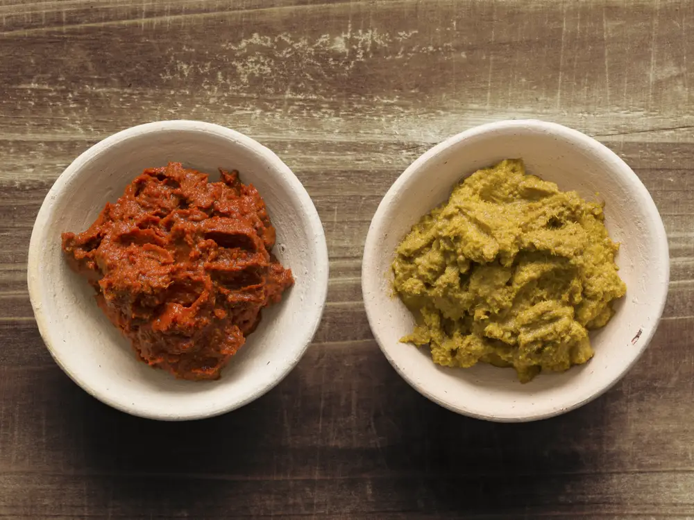 10 sustitutos de la pasta de curry verde con fragancias y sabor similares