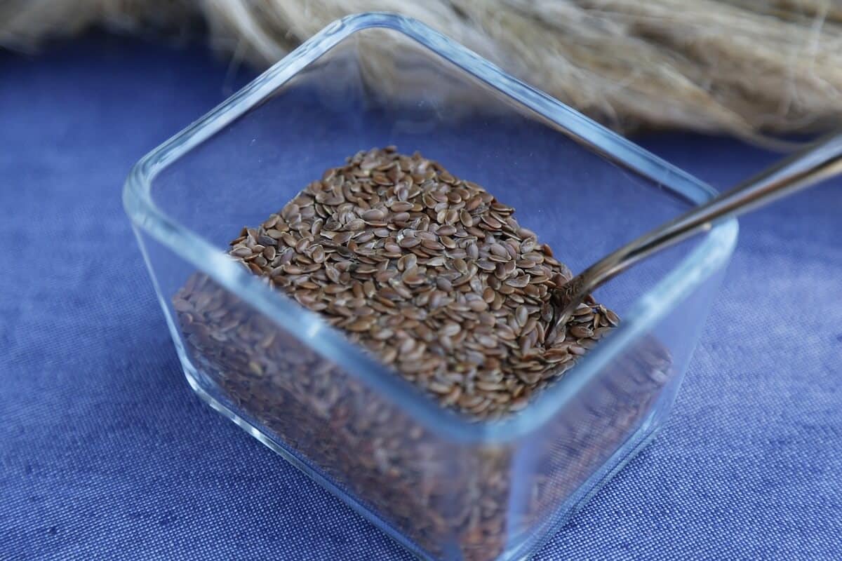 ¿Qué es un buen sustituto de la semilla de lino?