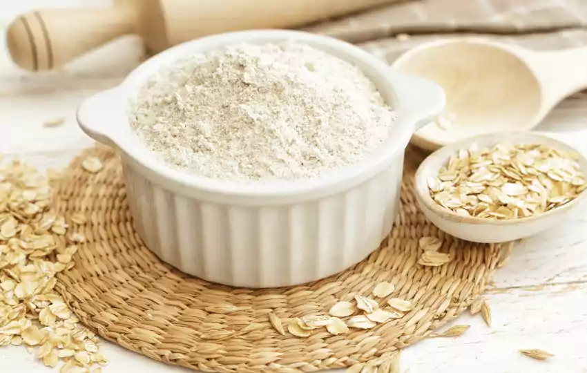 Sustituto de harina de avena/6 alternativas sin gluten a la harina de avena