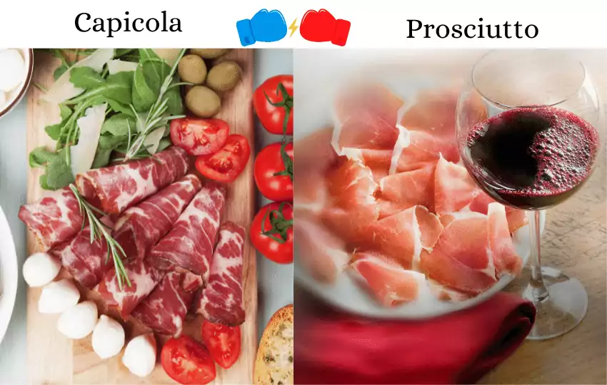 Capicola Vs Prosciutto- 10 diferencias absolutas