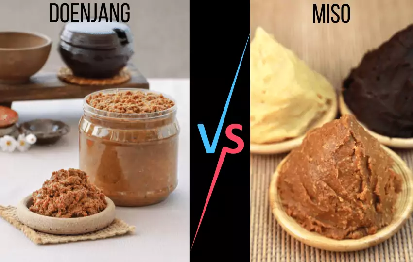 Doenjang VS Miso Paste: ¿doenjang es lo mismo que miso?