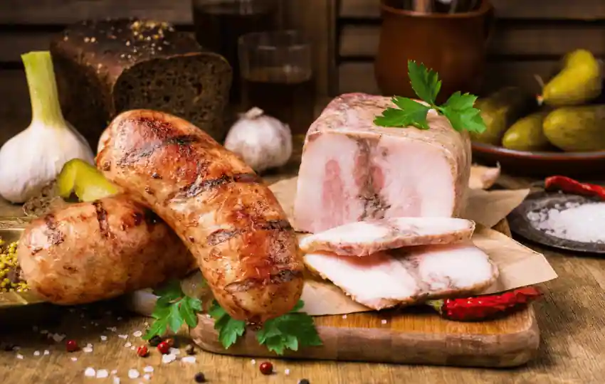 Los 16 mejores sustitutos de la grasa de cerdo en la salchicha y la forma de usarlos