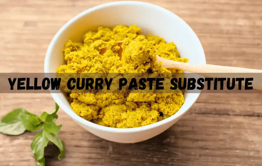 9 sustitutos de la pasta de curry amarillo