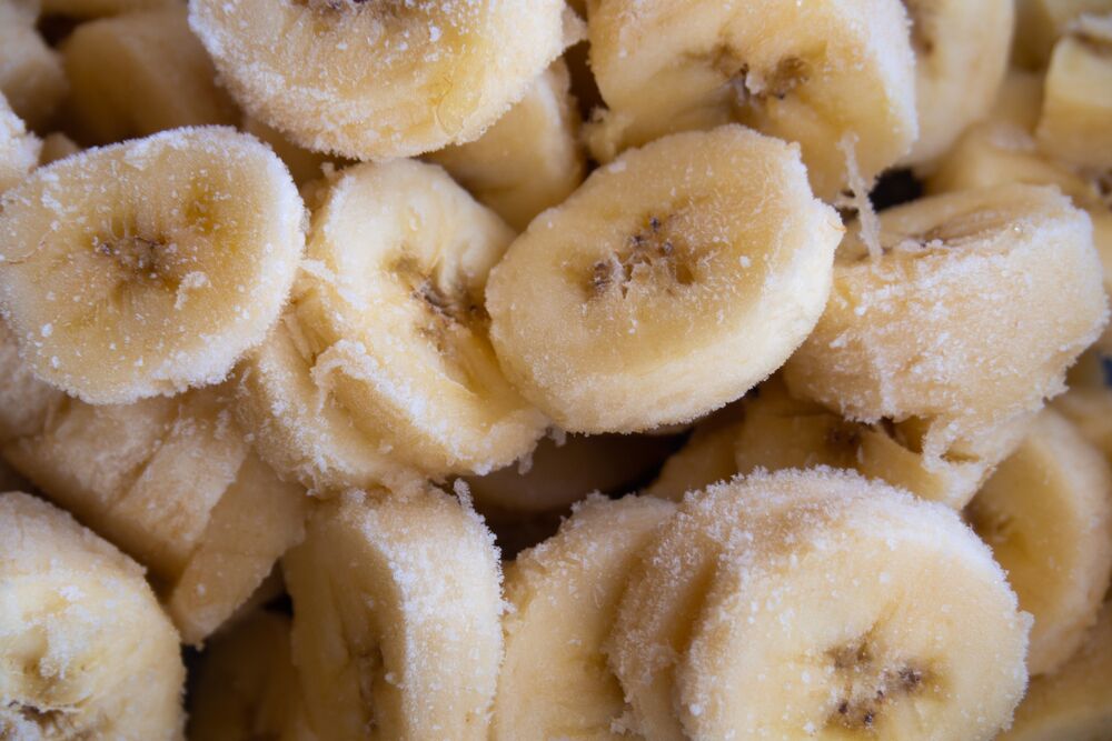 ¿Cuál es la mejor manera de congelar plátanos?