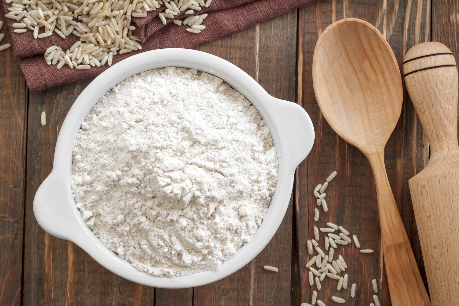 ¿Qué es un buen sustituto de la harina de arroz?