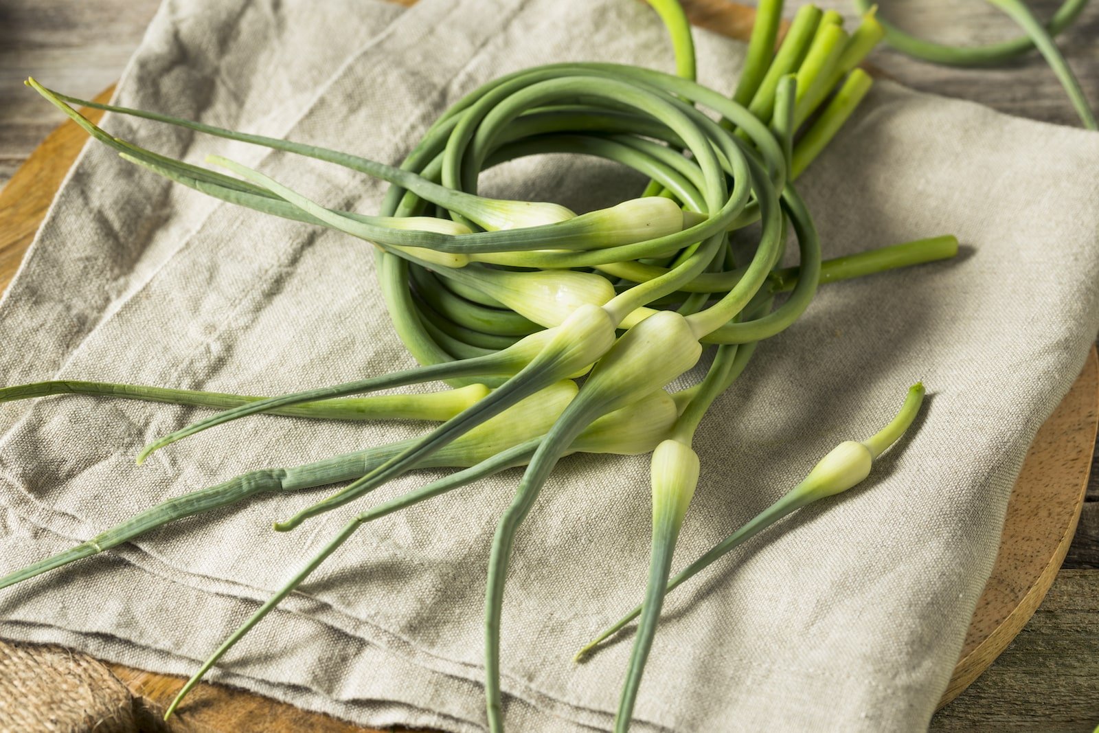 Garlic Scapes: una fuente única de sabor a ajo