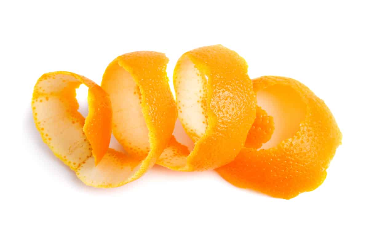¿Qué es un buen sustituto de la cáscara de naranja?