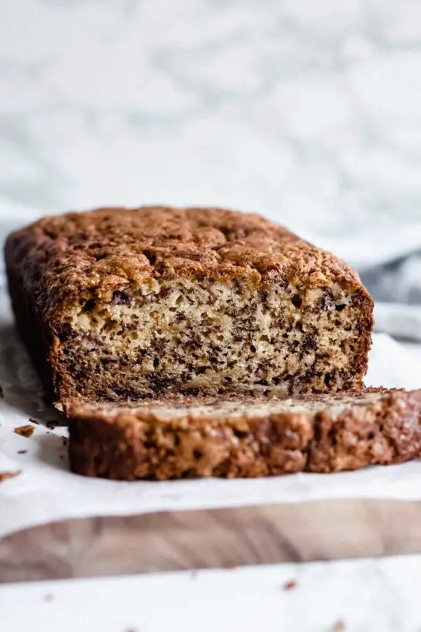 La receta de pan de plátano más fácil - Katiebird Bakes