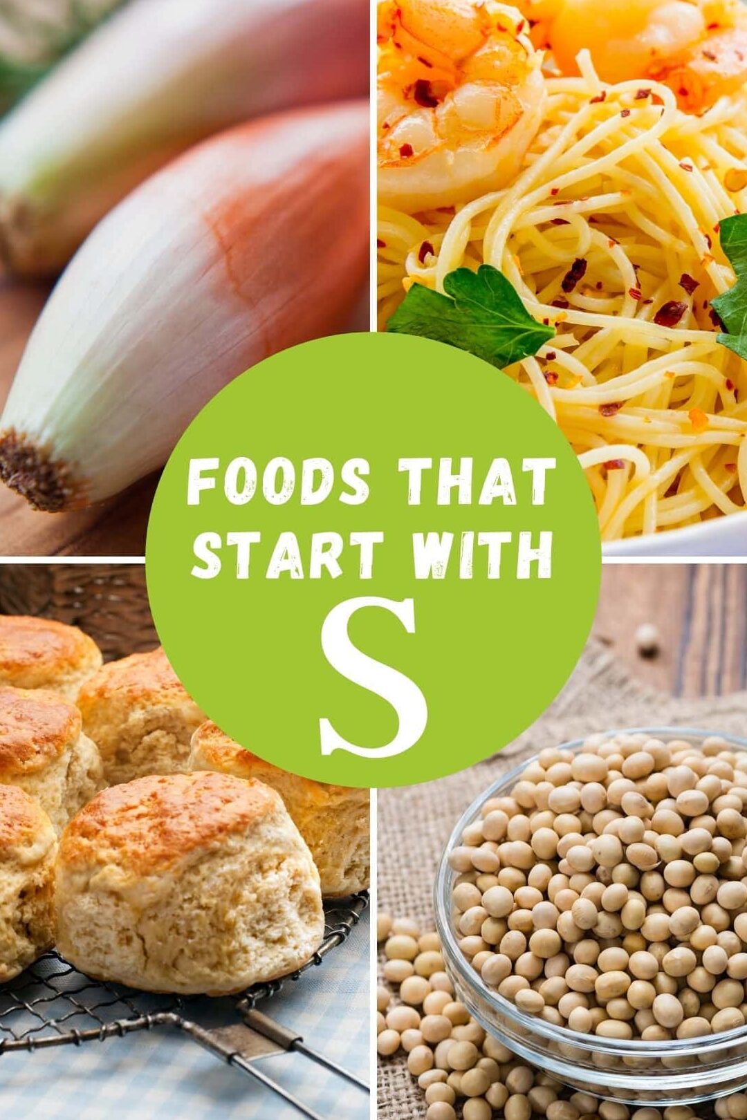 Más de 60 alimentos que comienzan con S