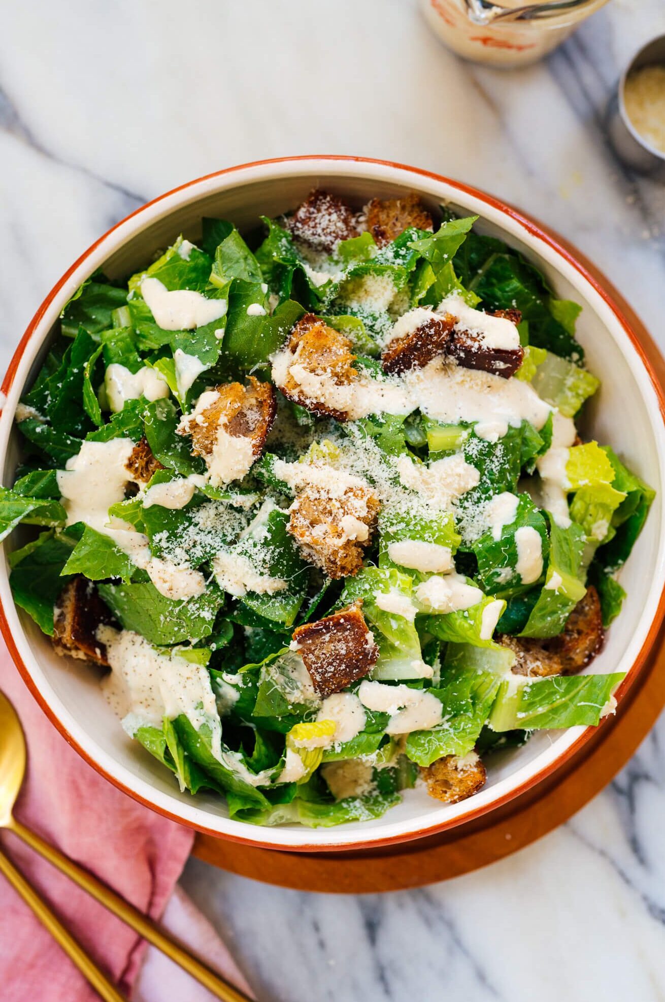 Ensalada César Casera