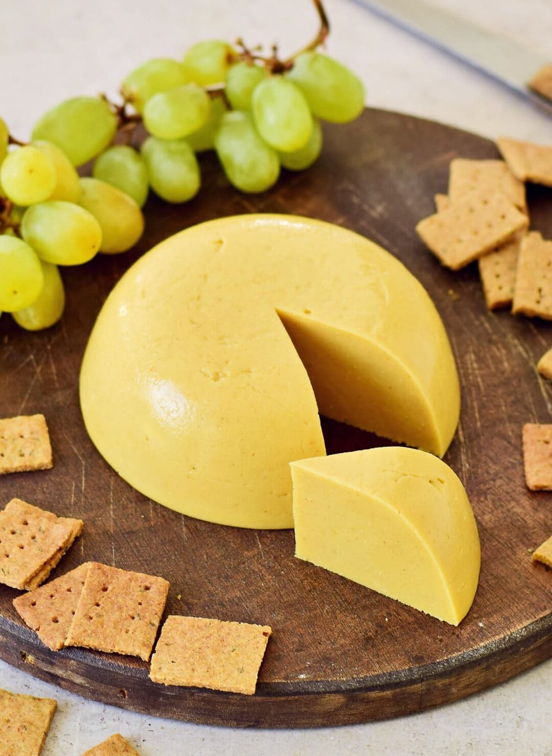 Receta de Queso Vegano Firme (Sin Nueces) - Elavegan