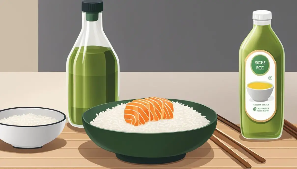 Cómo sustituir el vinagre blanco por vinagre de arroz en el arroz para sushi
