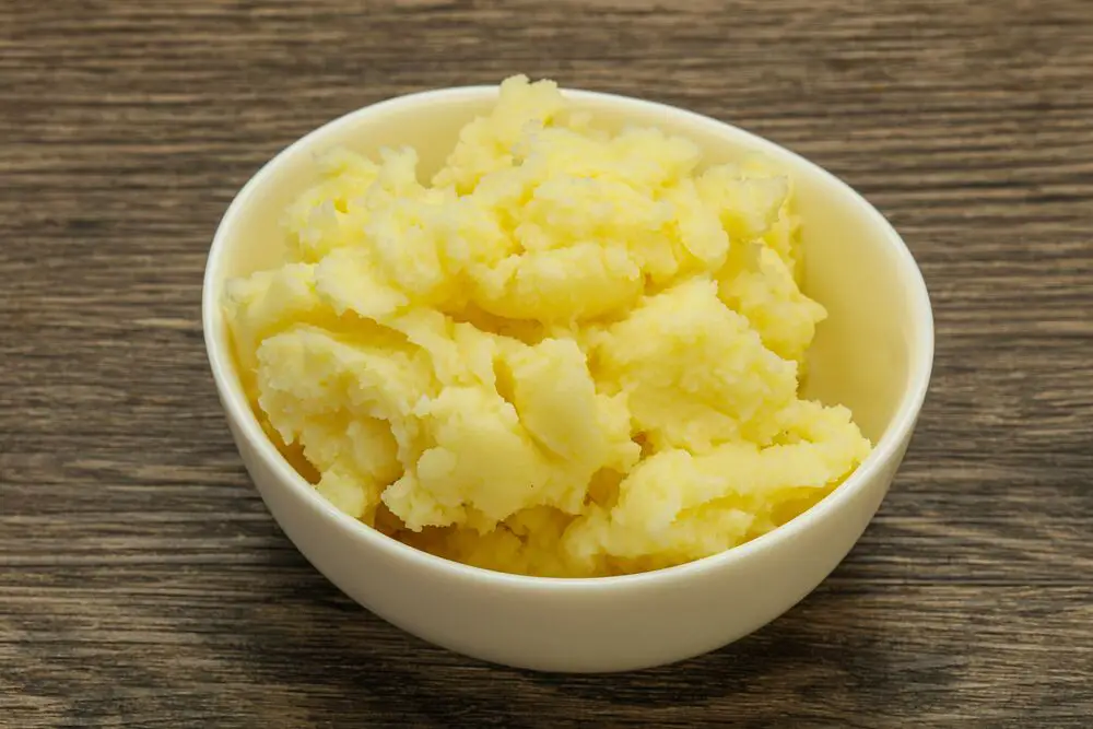 9 Sustituto de la leche en el puré de papas instantáneo