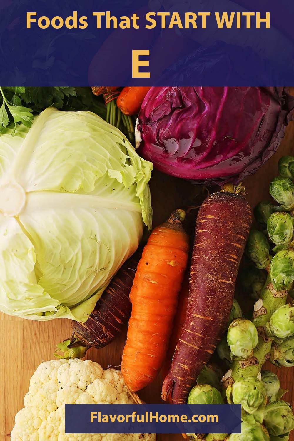 Alimentos que comienzan con E