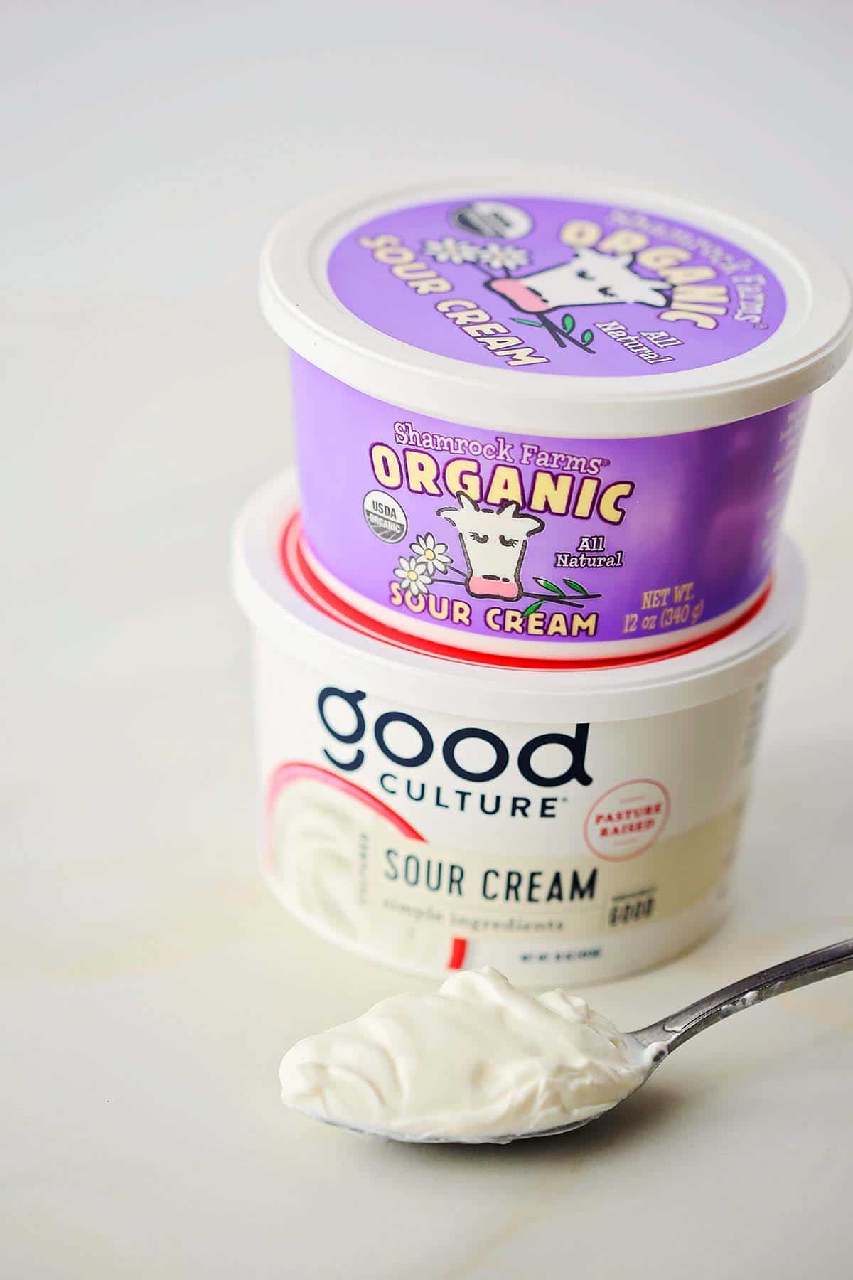 Sustituto de la crema agria: 14 excelentes opciones.