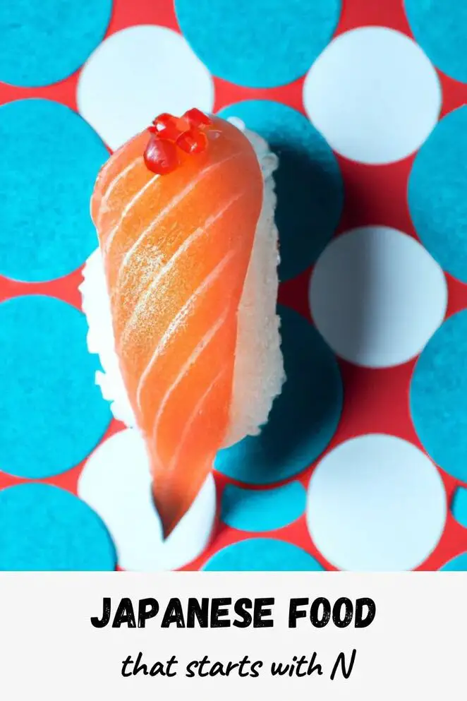 Más de 20 comidas japonesas que comienzan con la letra N - Comienza con