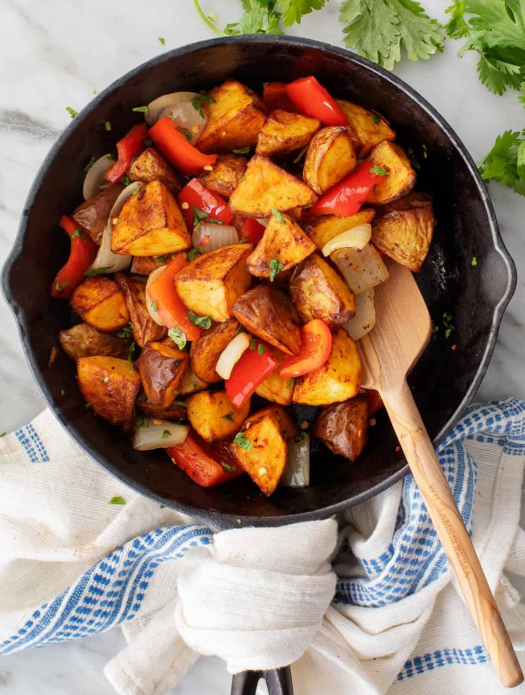 Receta de patatas para el desayuno: amor y limones