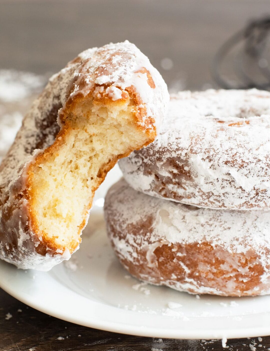 Donuts fritos fáciles sin gluten - Fearless Dining