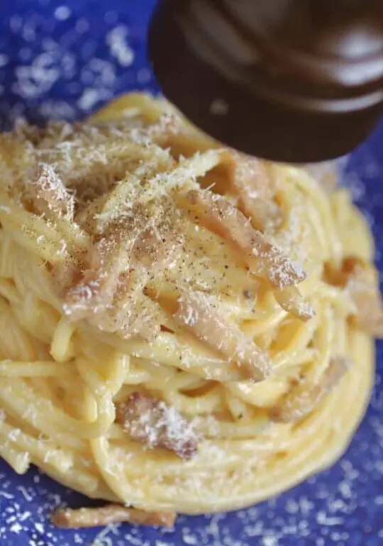 Spaghetti alla Carbonara (Auténtica receta romana)