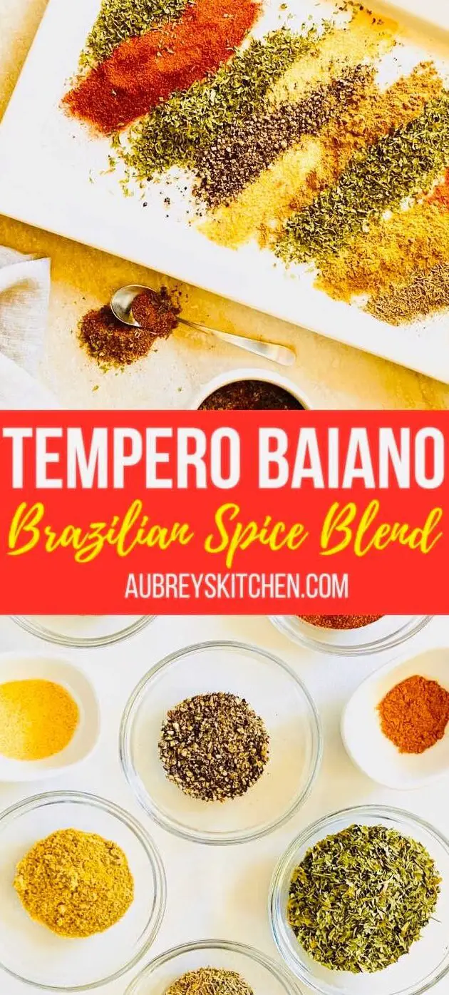 Mezcla de especias brasileñas Tempero Baiano