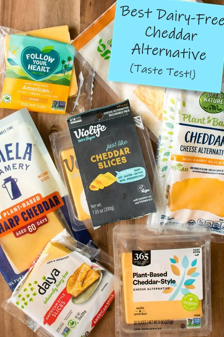 La mejor prueba de sabor alternativa al queso cheddar sin lácteos