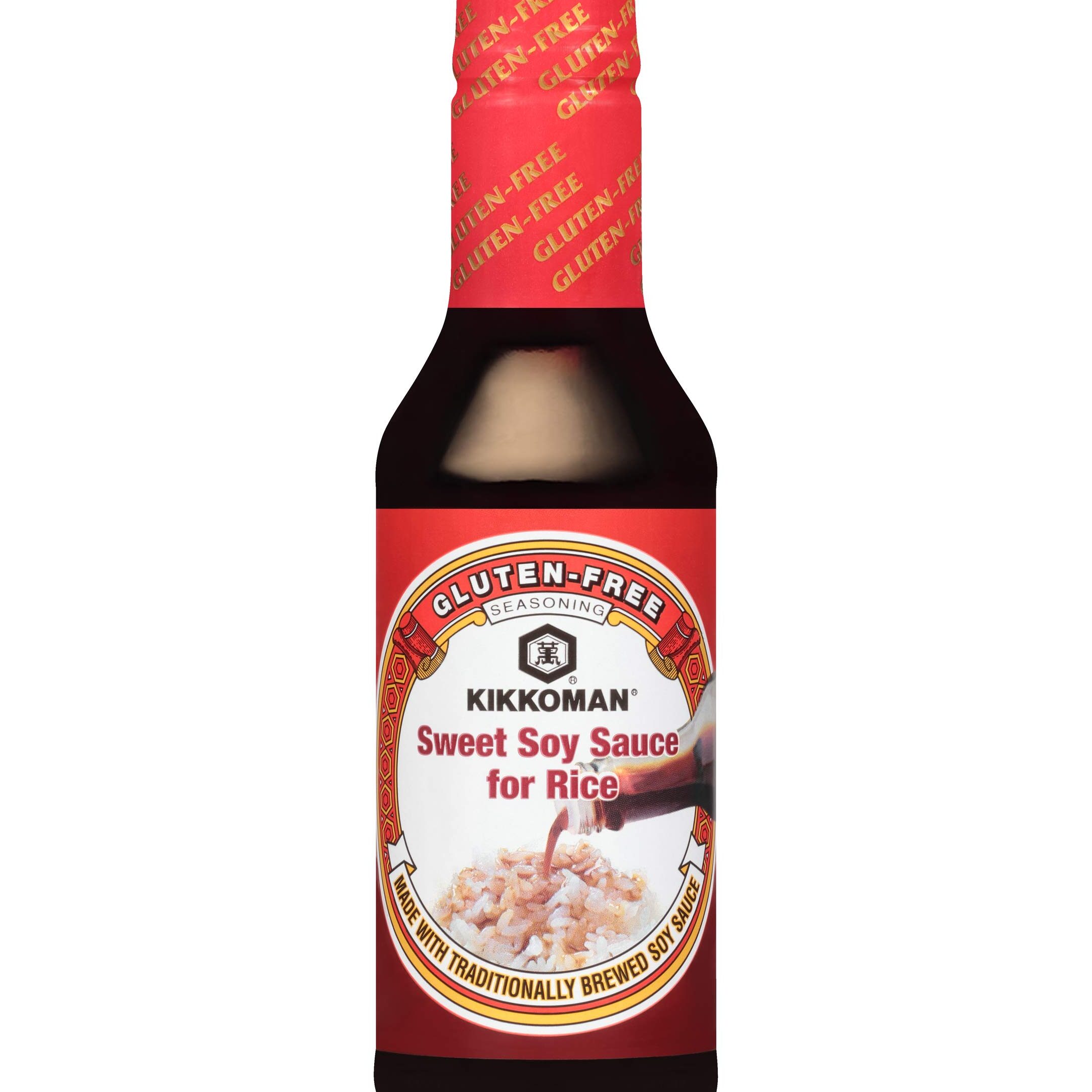 Salsa de soja dulce Kikkoman para arroz, 10 onzas líquidas (paquete de 1)