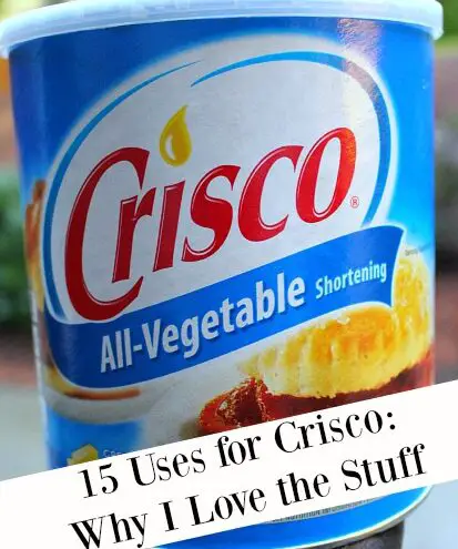 15 usos de Crisco: por qué me encantan estas cosas: cien dólares al mes