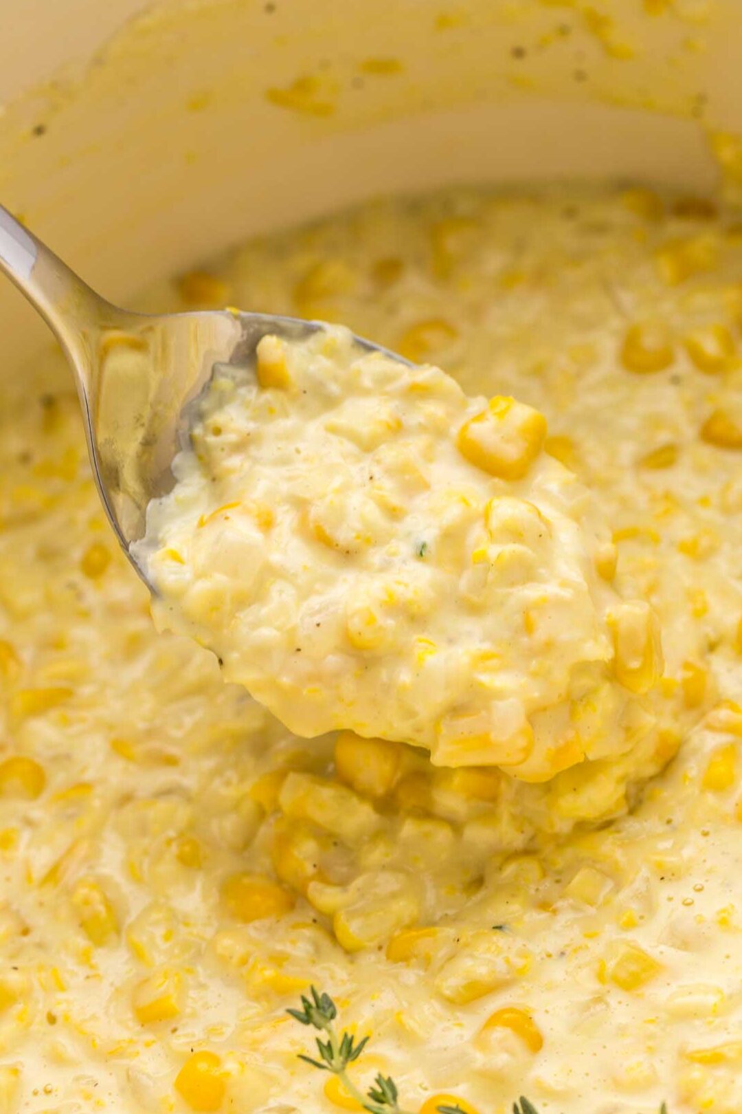 crema de maíz