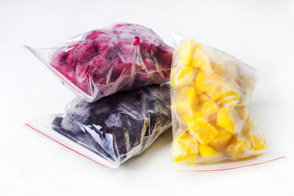 ¿Cuánto dura la fruta congelada?